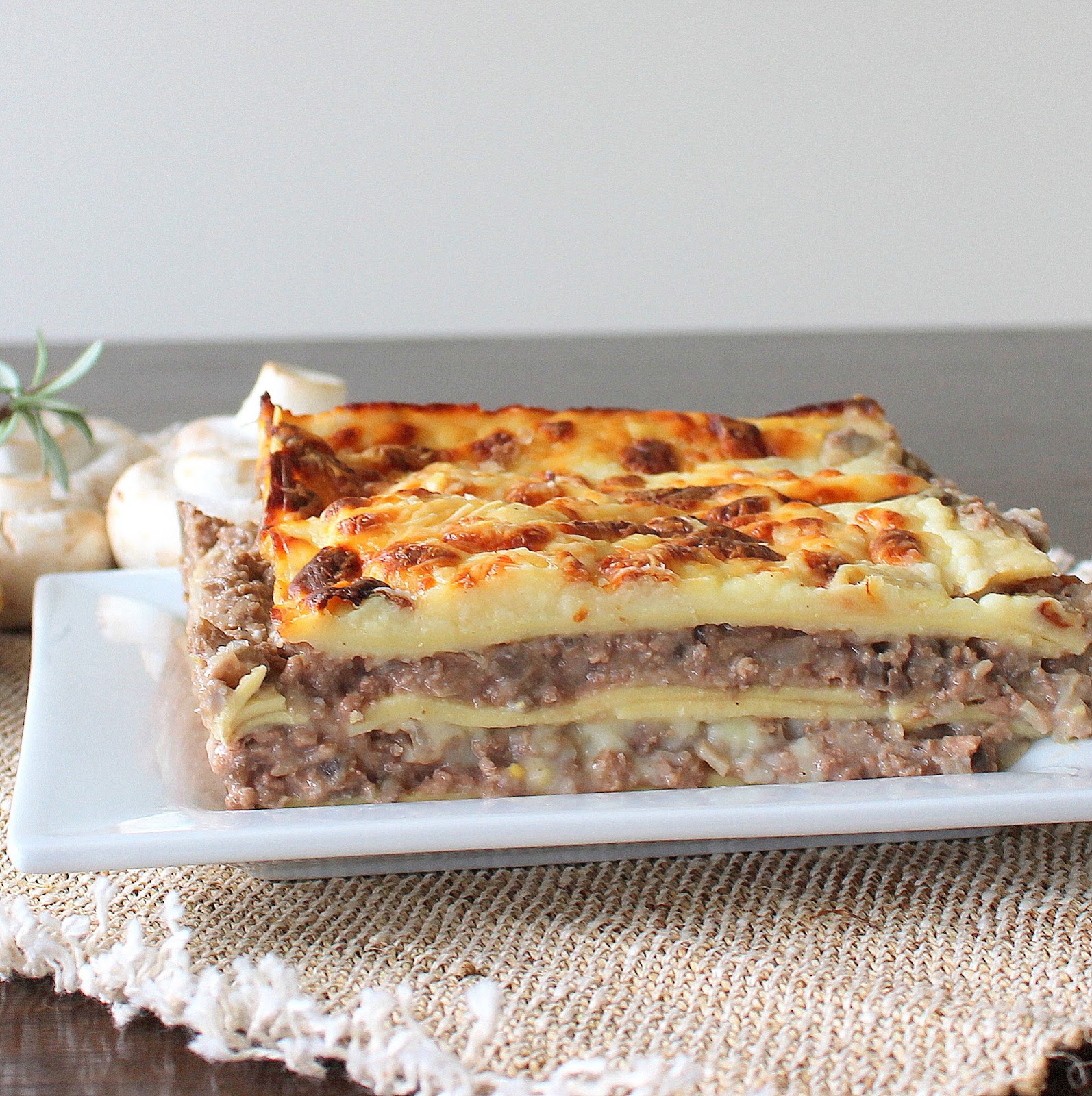 PicNic Beef and Mushroom Lasagna