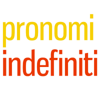 pronome indefinito italiano