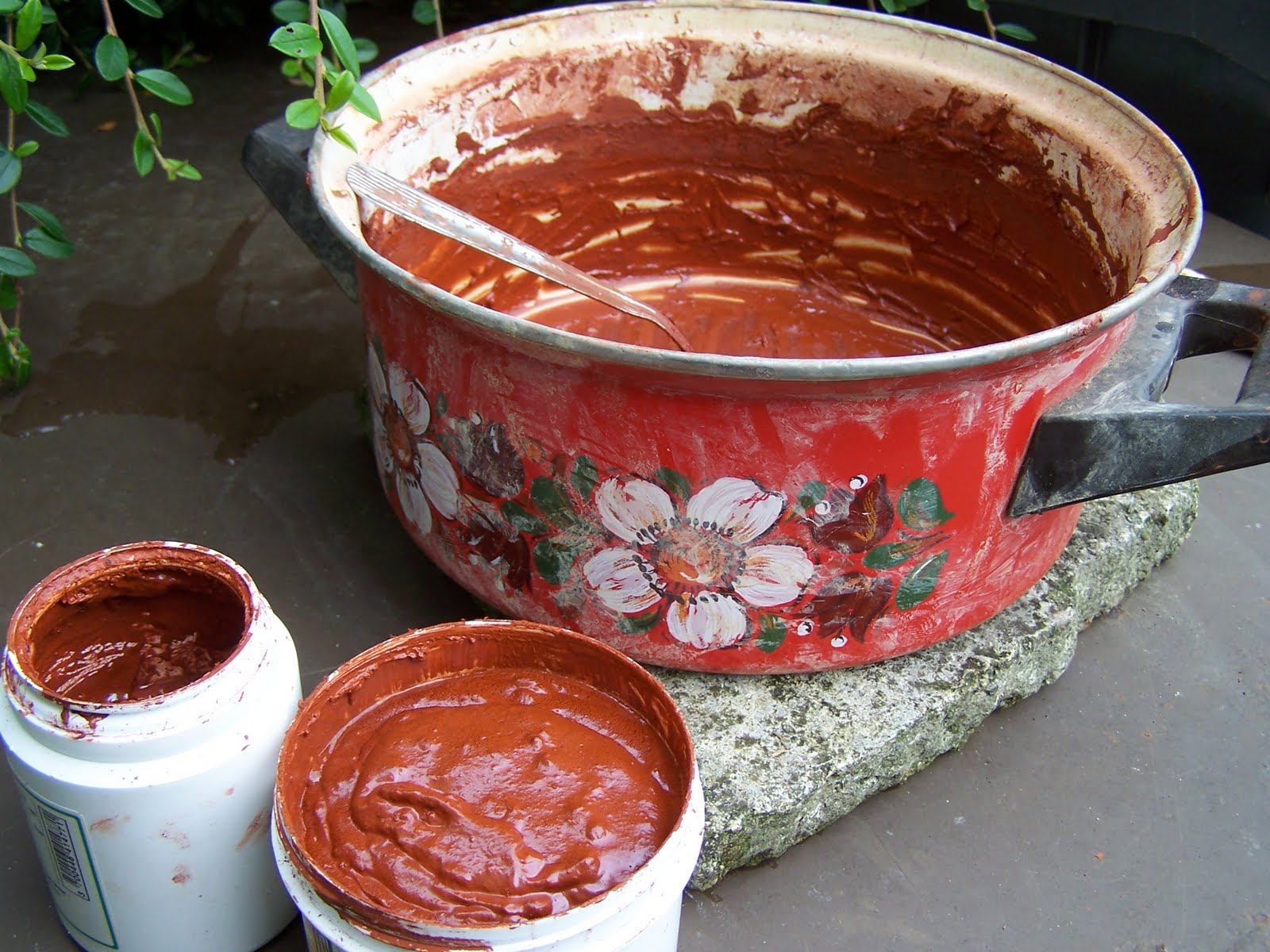 1kg De Peinture Fait Combien De M2 Ma recette de peinture naturelle à l'ocre