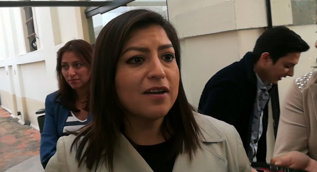 Claudia Rivera evita hablar de las fotomultas que tanto criticó