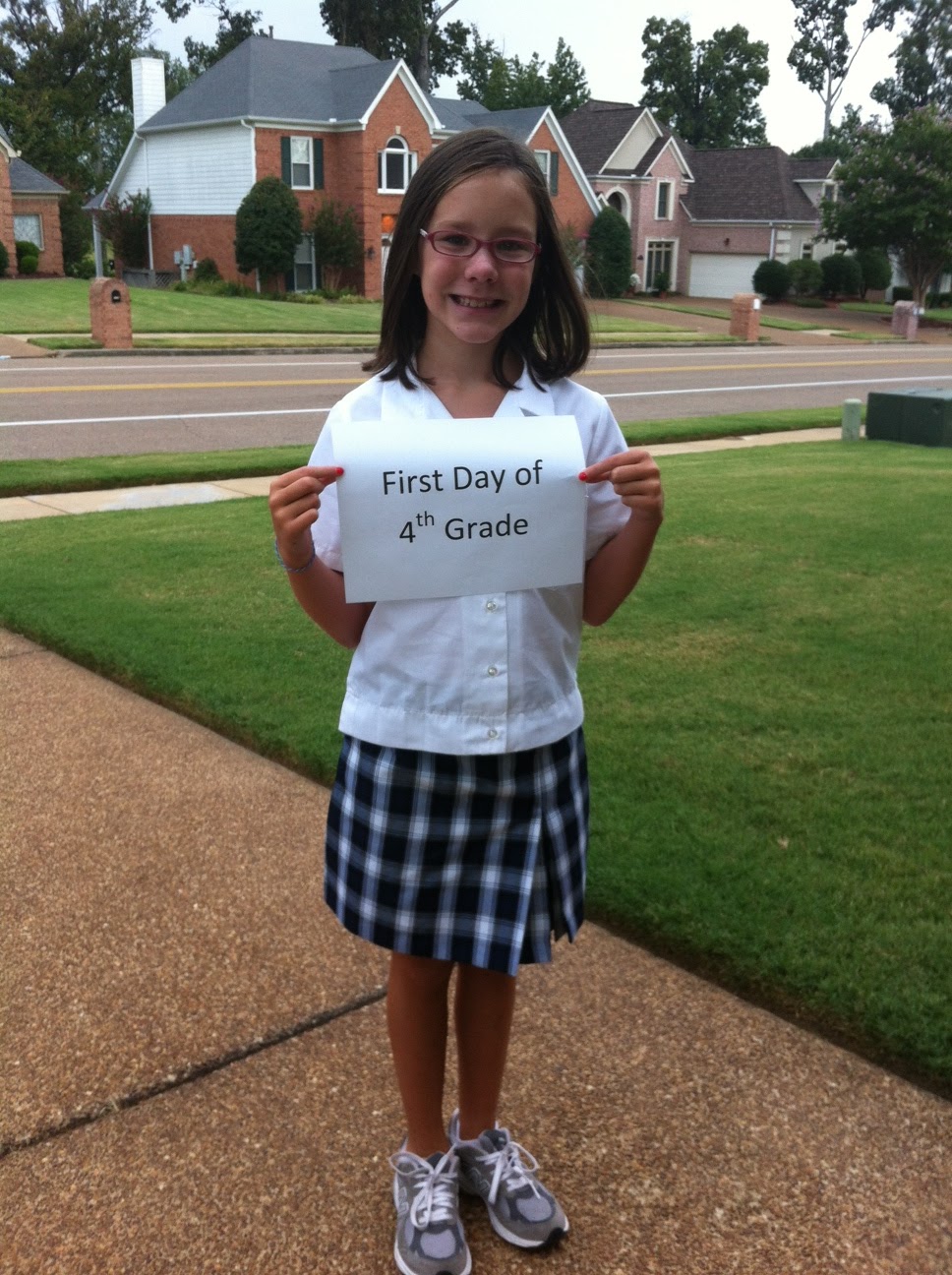 First Day Of Fourth Grade