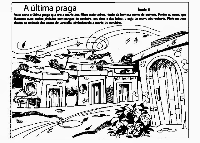 Escola Dominical Infantil: Atividade: A última praga enviada para o Egito