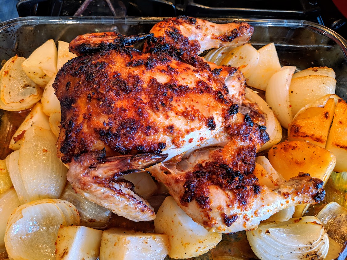 Chef Bolek Indian Style Whole Masala Roast Chicken
