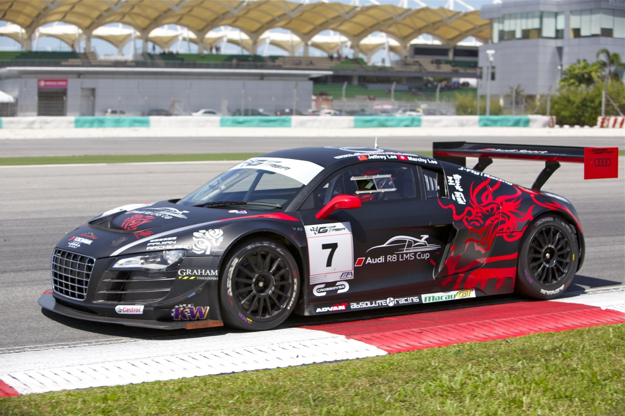 Audi r8 Castrol