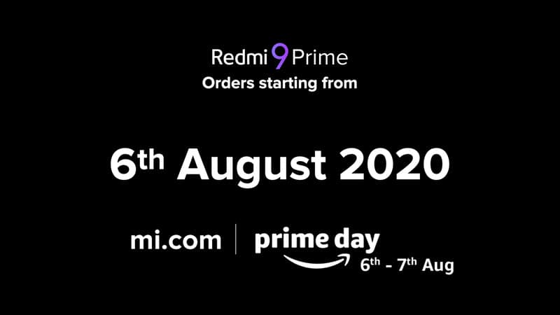 Redmi 9 Prime Release Date
