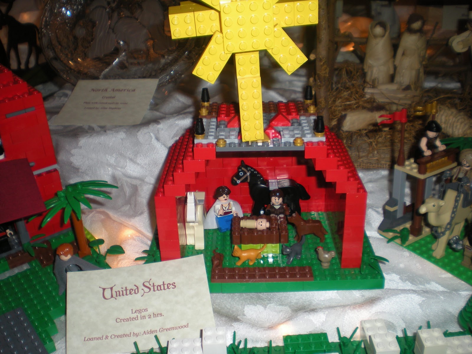 The School of Good Enough: Lego Nativity scene