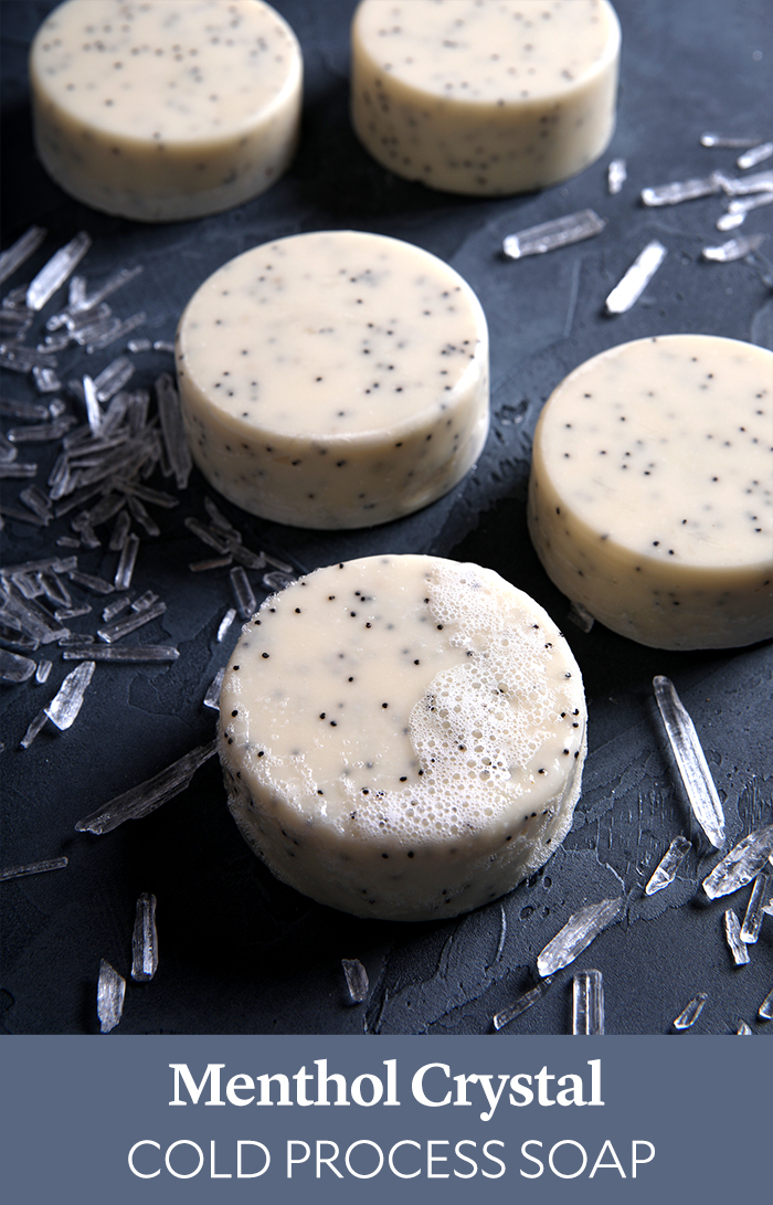 Making Scentz (aka Homemade Bath Products) Menthol Crystal Cold