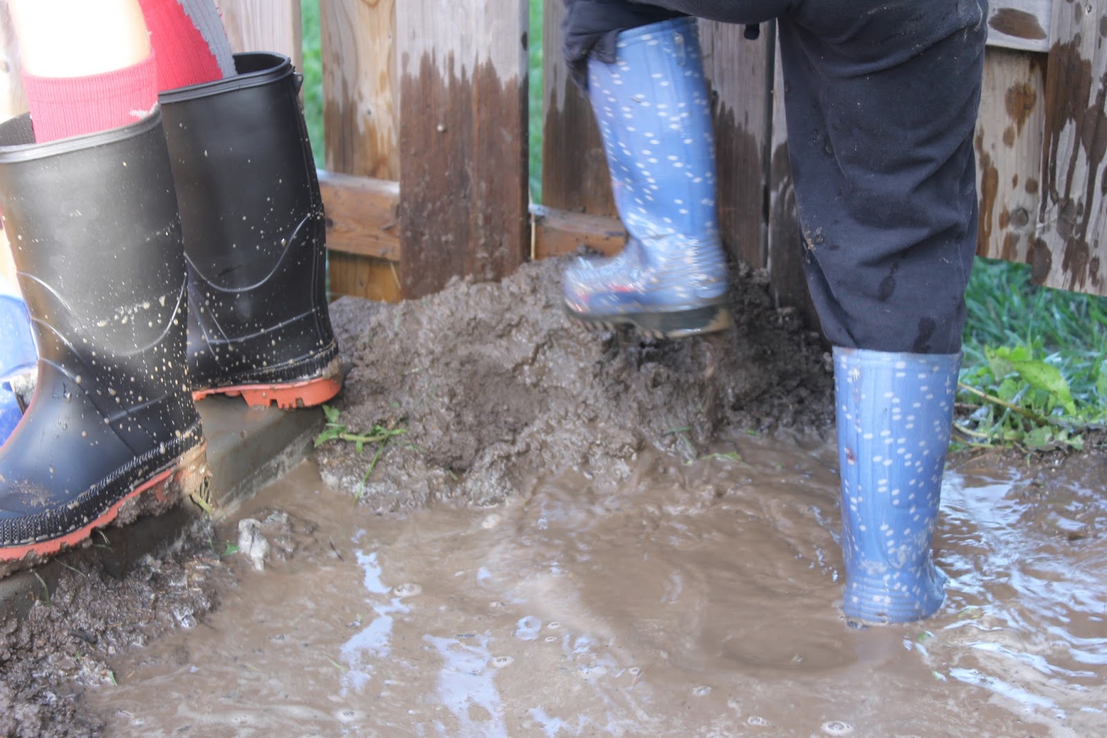 The Place Under The Pine HOW TO BREAK IN NEW RUBBER BOOTS