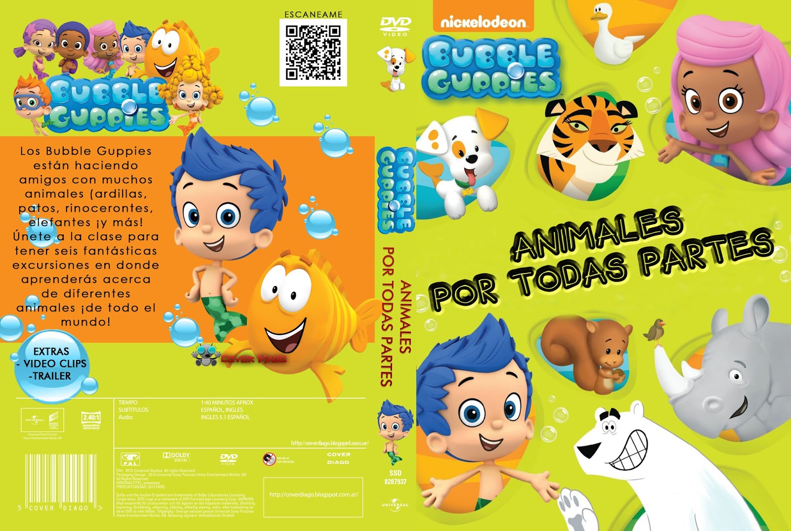 Bubble Guppies Animals Everywhere