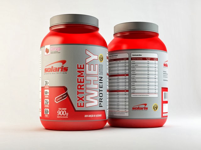 Extreme Whey Protein, da Solaris Sports Nutrition. Foto: Reprodução