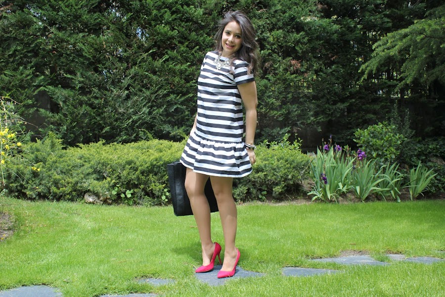 Cómo hacer vestido corto de rayas para el verano