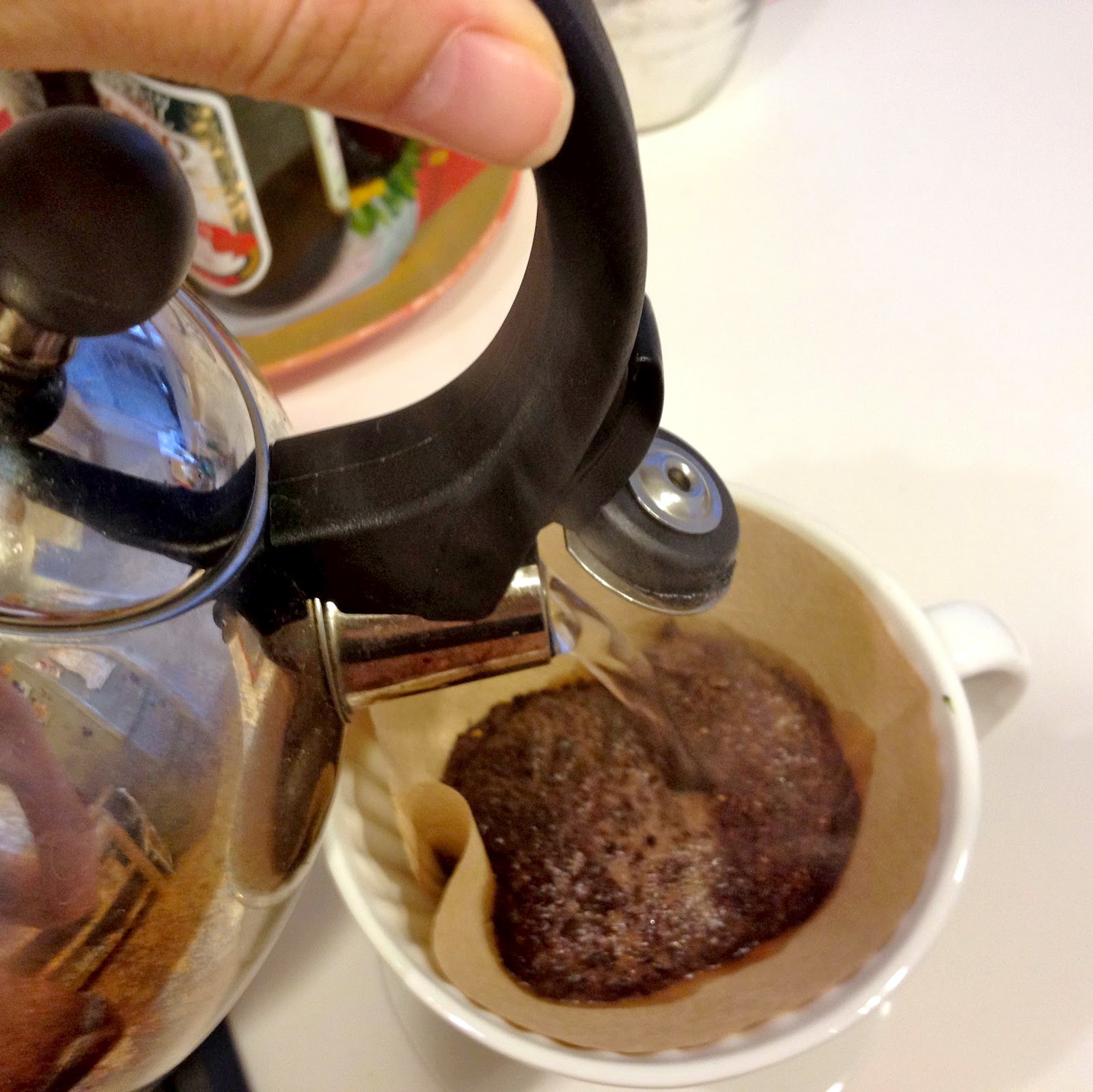 Jackson Riley How to make a cup of pourover coffee