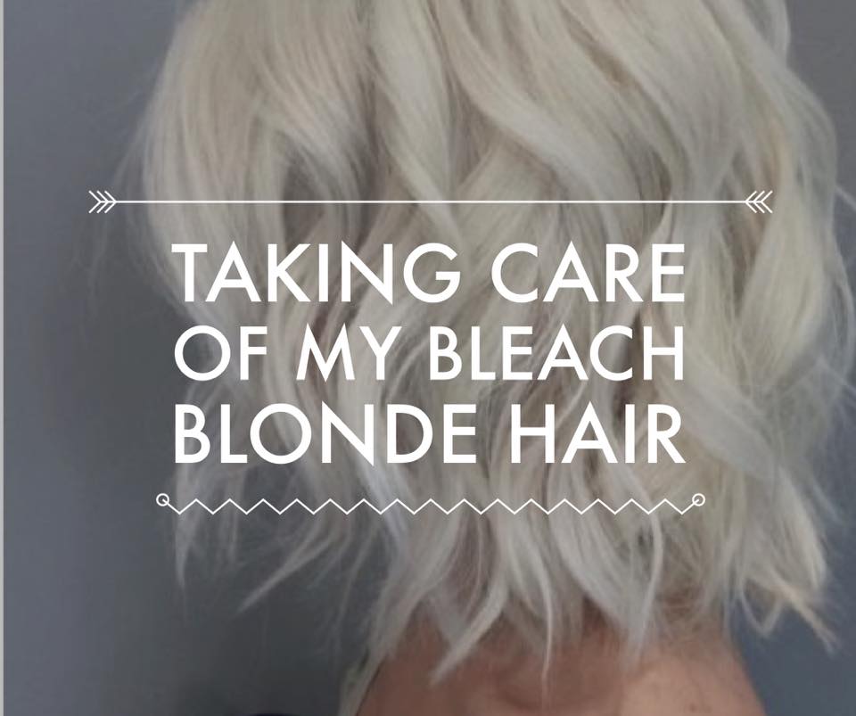 Taking Care Of My Bleach Blonde Hair Whoops It S Hannah