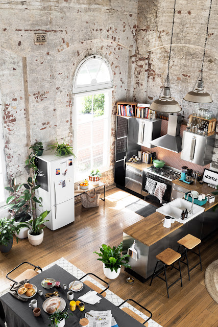 A magnificent converted warehouse