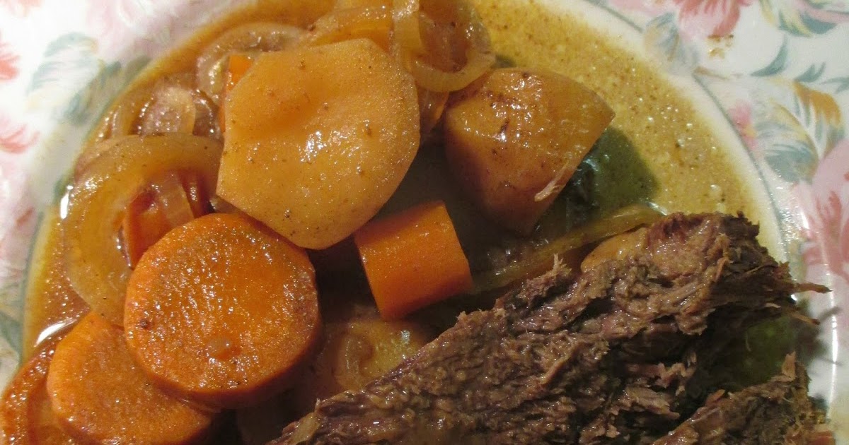 Just my Stuff Slow Cooked Tenderized Outside Round Beef Roast