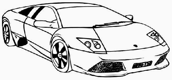 Lamborghini Coloring Pages to Prin