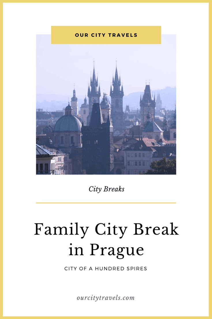 Family City Break in Prague - the City of a Hundred Spires is a treasure trove of many historical significance.