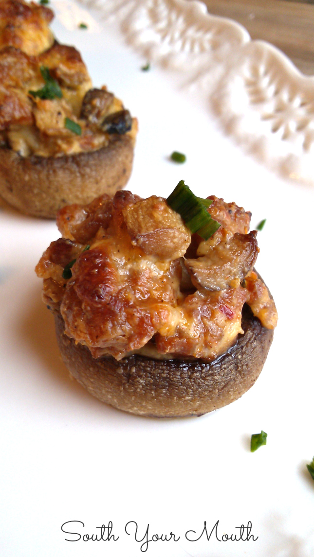 South Your Mouth: Stuffed Mushrooms