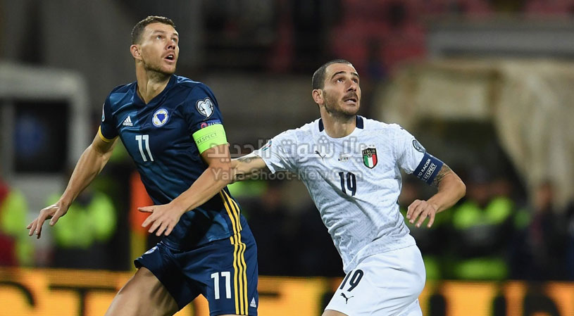 بثلاث اهداف لهدف ايطاليا تحقق الفوز على منتخب البوسنة والهرسك في التصفيات المؤهلة ليورو 2020