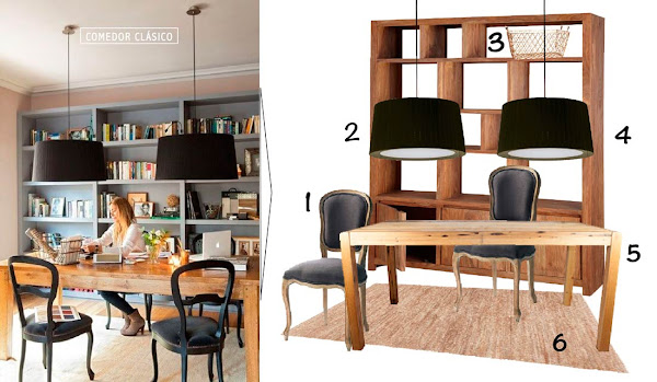 Get the look! Comedores que se transforman en oficinas