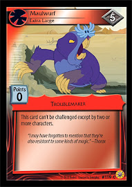 My Little Pony Maulwurf, Extra Large Friends Forever CCG Card