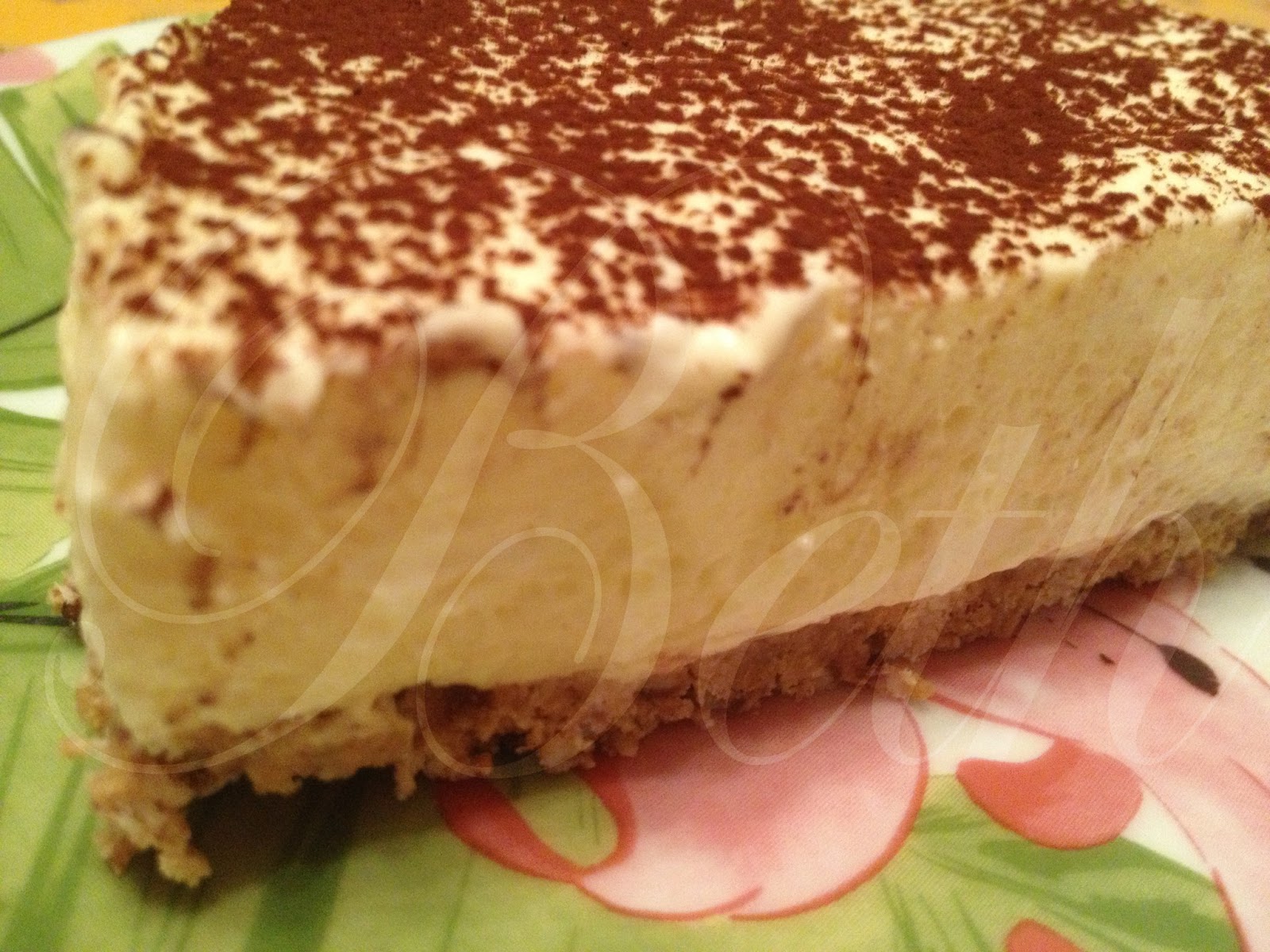 .: Cheesecake de Mascarpone Tipo Tiramisu / Cheesecake à la Mascarpone ...