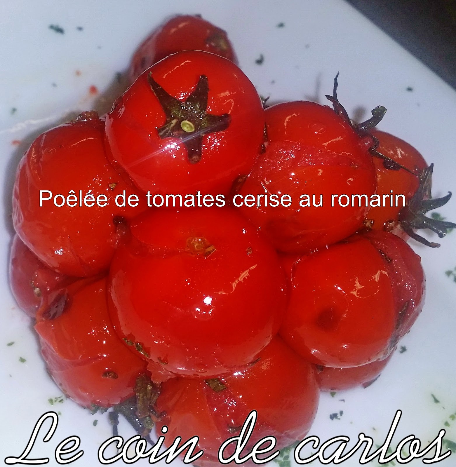 Poêlée de tomates cerises