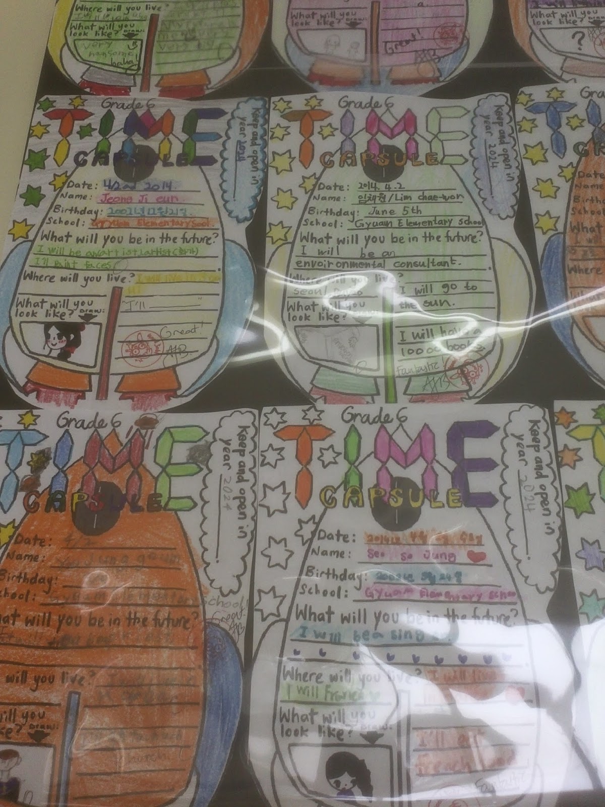 What Will You Do?... Time Capsule Project ~ Mrs. Baia's Classroom