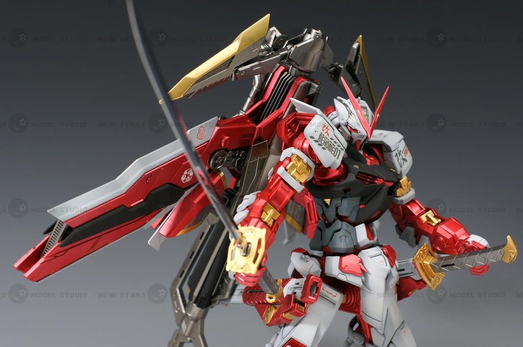 GUNDAM GUY: MG 1/100 Gundam Astray Red Frame Kai - Customized Build