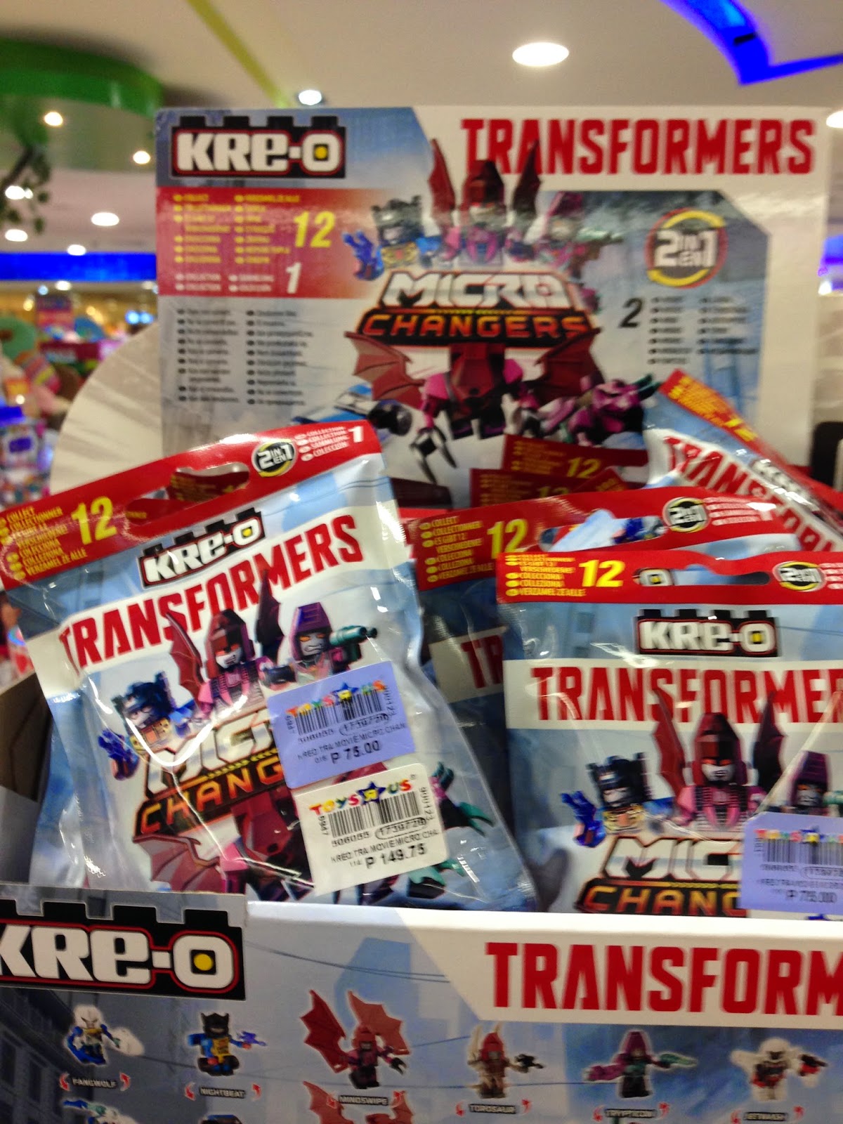 Toy Sale in Manila, Philippines 2015 : Kre-o Transformers Micro Changers Surprise Toys on SALE