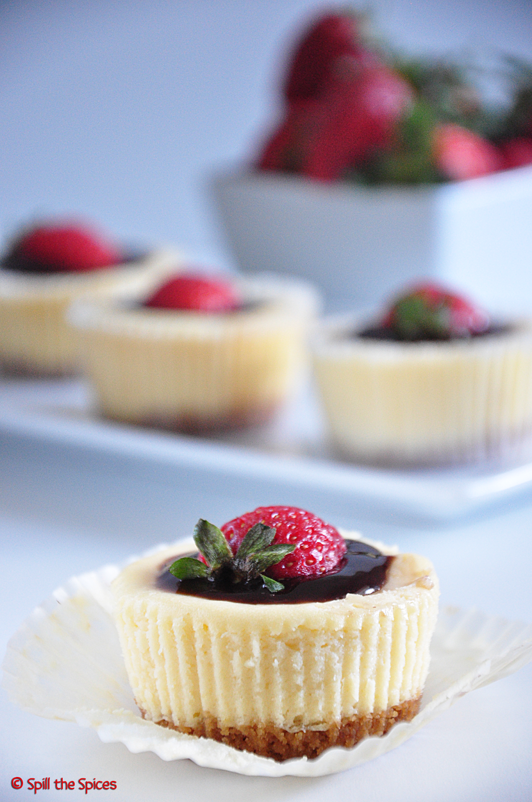 Cheesecake Cupcakes | Spill the Spices