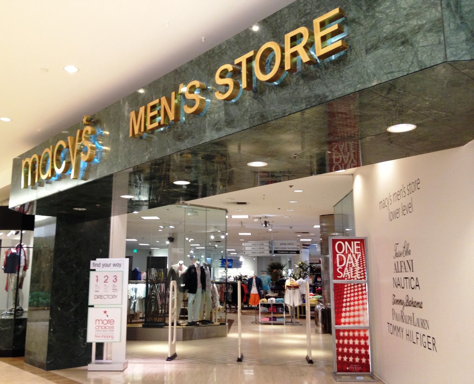 Design Sensible Macy's Men's Store