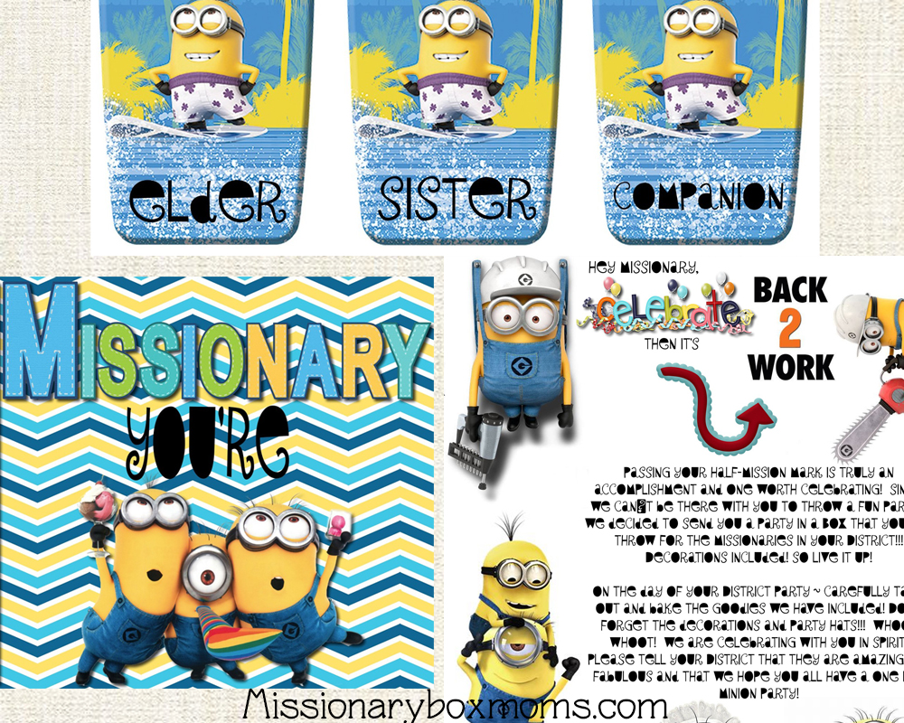 LDS Missionary Care Package Kits & Ideas Missionary Box Moms One in