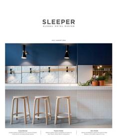 Sleeper. Global hotel design 67 - Luglio & Agosto 2016 | ISSN 1476-4075 | TRUE PDF | Bimestrale | Professionisti | Alberghi | Design | Architettura
Sleeper is the international magazine for hotel design, development and architecture.
Published six times per year, Sleeper features unrivalled coverage of the latest projects, products, practices and people shaping the industry. Its core circulation encompasses all those involved in the creation of new hotels, from owners, operators, developers and investors to interior designers, architects, procurement companies and hotel groups.
Our portfolio comprises a beautifully presented magazine as well as industry-leading events including the prestigious European Hotel Design Awards – established as Europe’s premier celebration of hotel design and architecture – and the Asia Hotel Design Awards, set to launch in Singapore in March 2015. Sleeper is also the organiser of Sleepover, an innovative networking event for hotel innovators.
Sleeper is the only media brand to reach all the individuals and disciplines throughout the supply chain involved in the delivery of new hotel projects worldwide. As such, it is the perfect partner for brands looking to target the multi-billion pound hotel sector with design-led products and services.