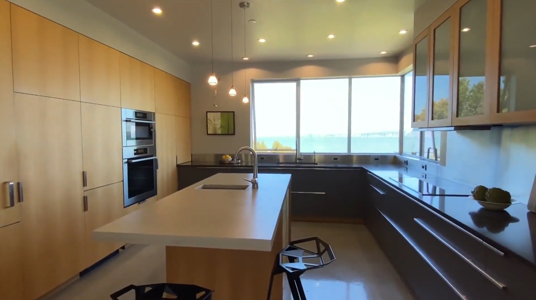 32 Interior Design Photos vs. 5035 Paradise Dr, Tiburon, CA Luxury Home Tour