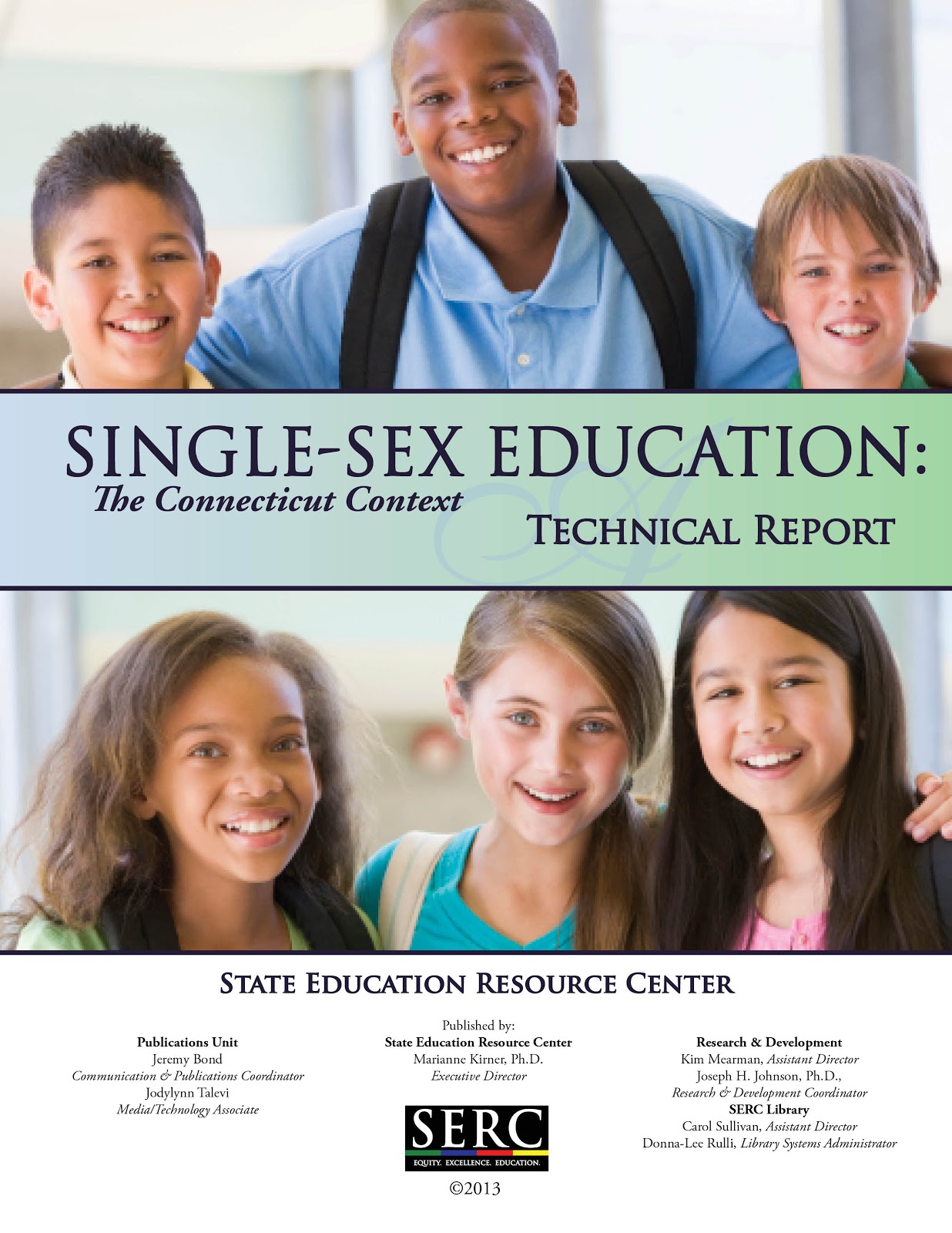 Serc Library Single Sex Education The Connectcut Context Technical Report