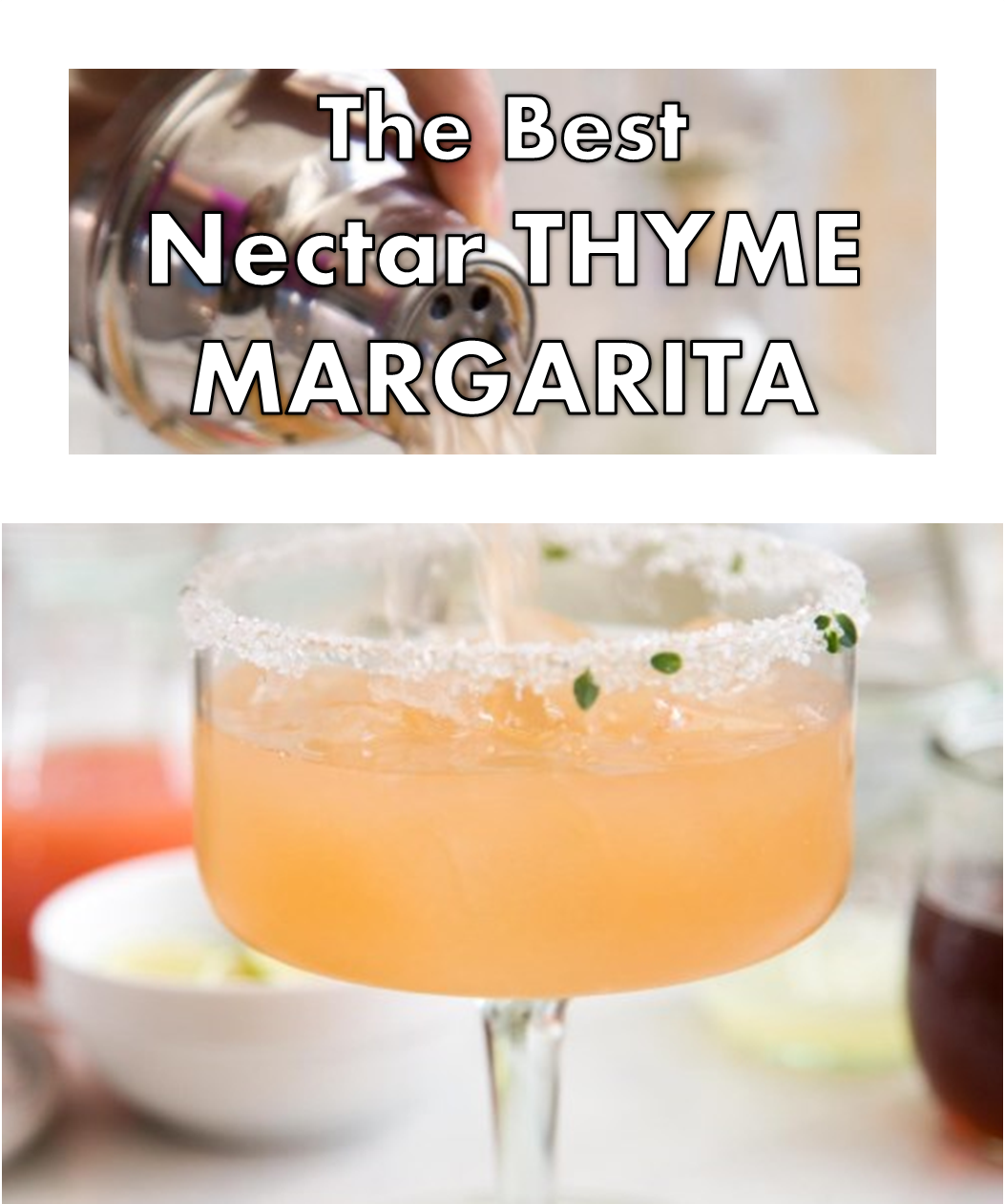 612 Reviews Drink Recipe >> Nectar THYME MARGARITA 10