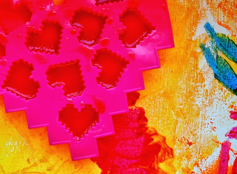 Make your own gummy candies Pink Stripey Socks