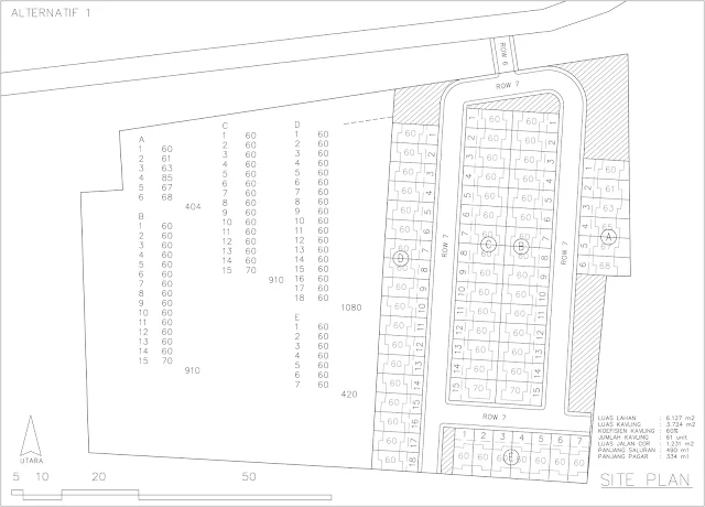 alternatif site plan