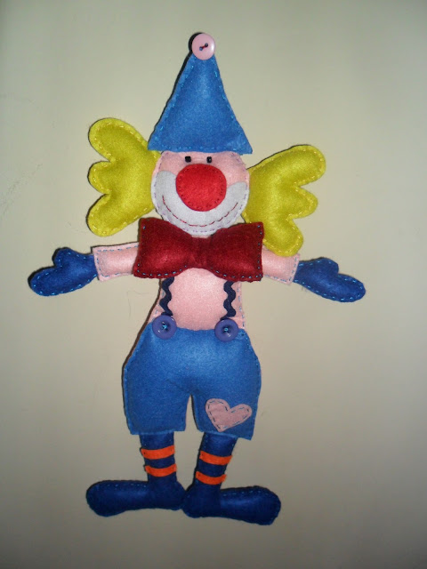 el yapımı keçe oyuncak 