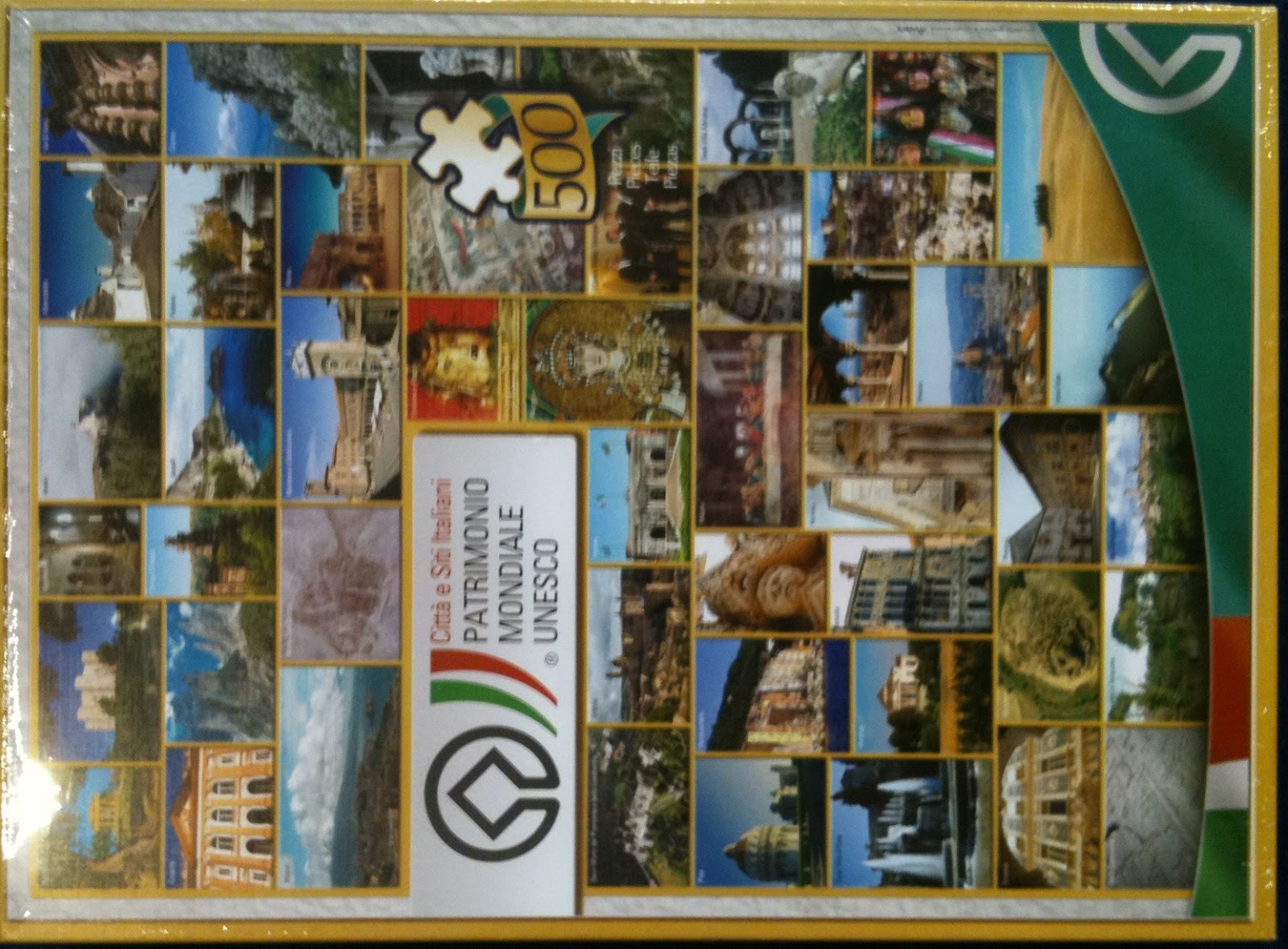 Agostino Sella La villa romana in un puzzle della Clementoni.