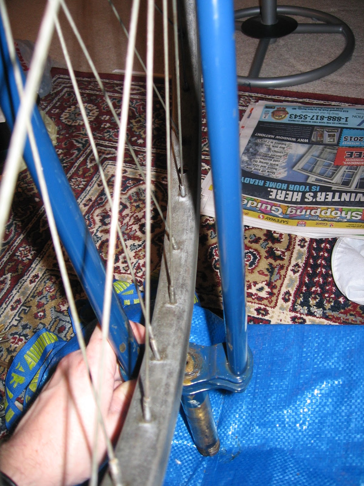The Bike Shed Truing a Vintage Bicycle Wheel