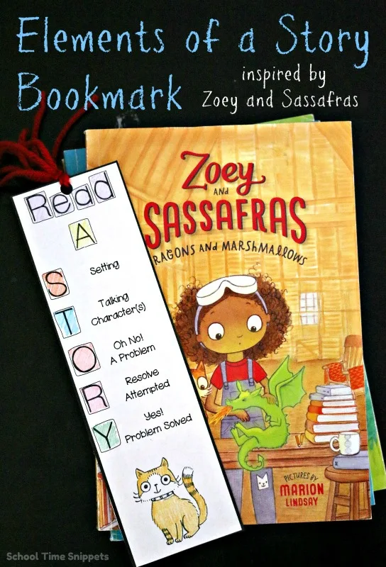 zoey and sassafrass review bookmark