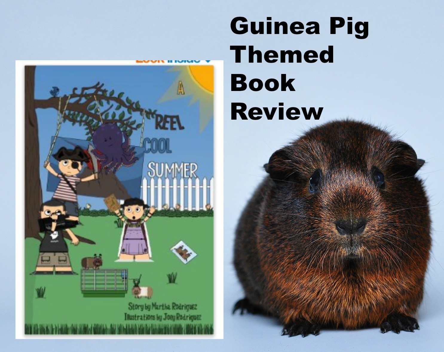 Guinea Pigs Rule Guinea Pig Book review A Reel Cool Summer