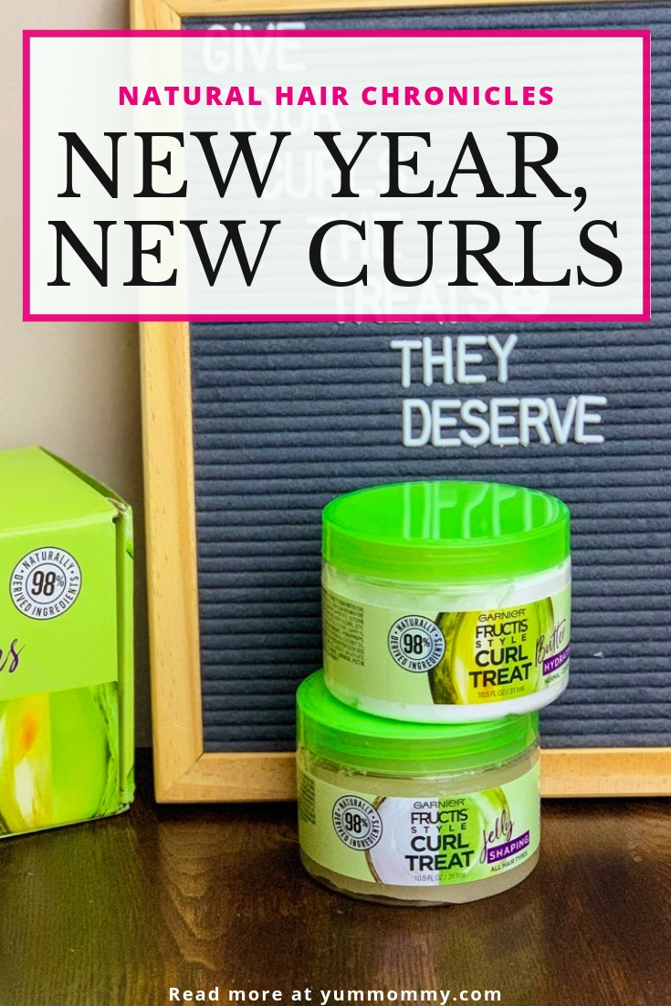 Yummommy Natural Hair Chronicles Garnier Fructis Curl Treats