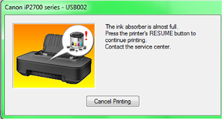 download resetter printer canon ip2770
