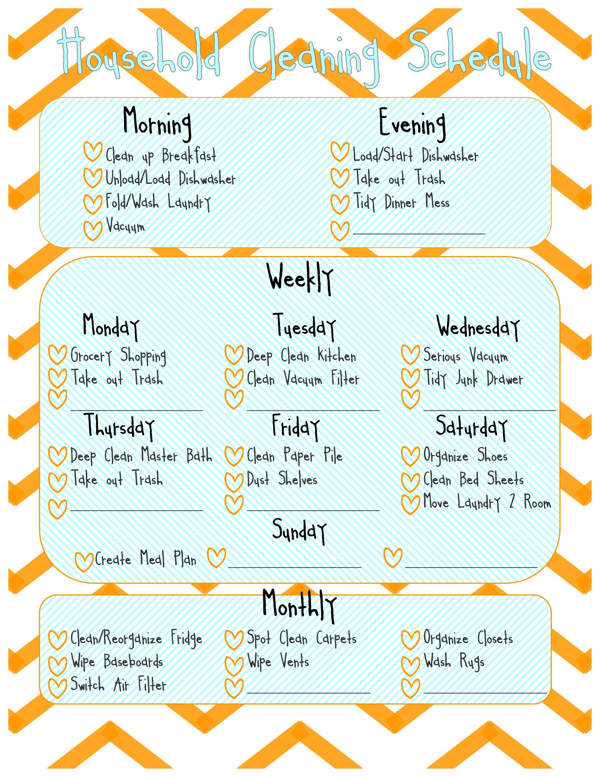sherbert-cafe-printable-home-cleaning-schedule