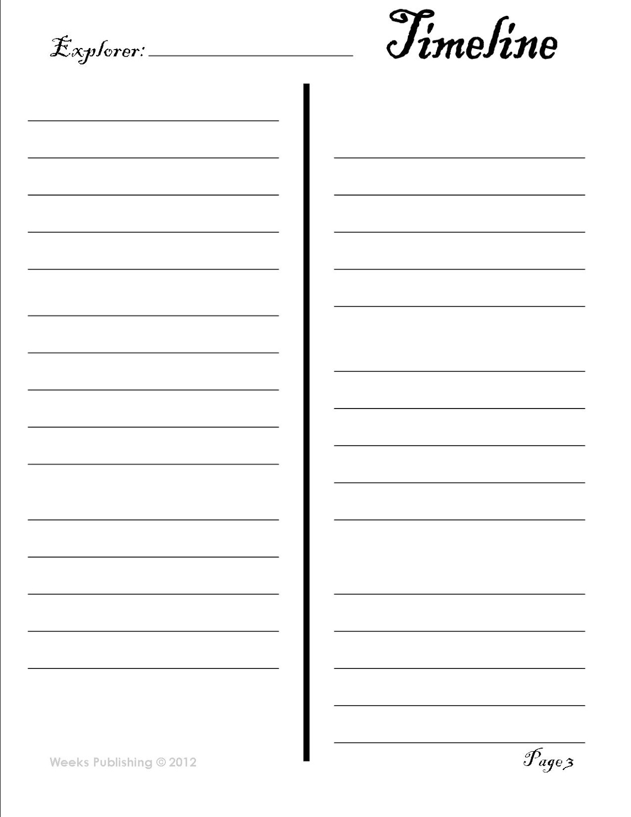 Adventure on the High Seas, Part 2 ~ Explorer Notebook Pages