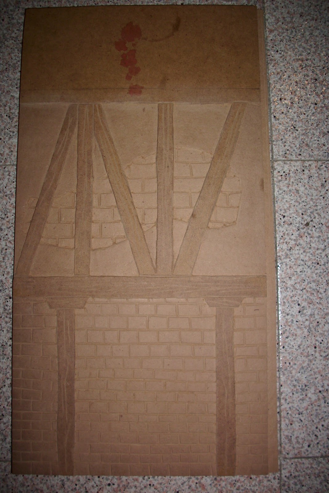 SE ESTA ARMANDO UN BELÉN !!...: 2.- Nuestro Belén artesanal. PRIMERA