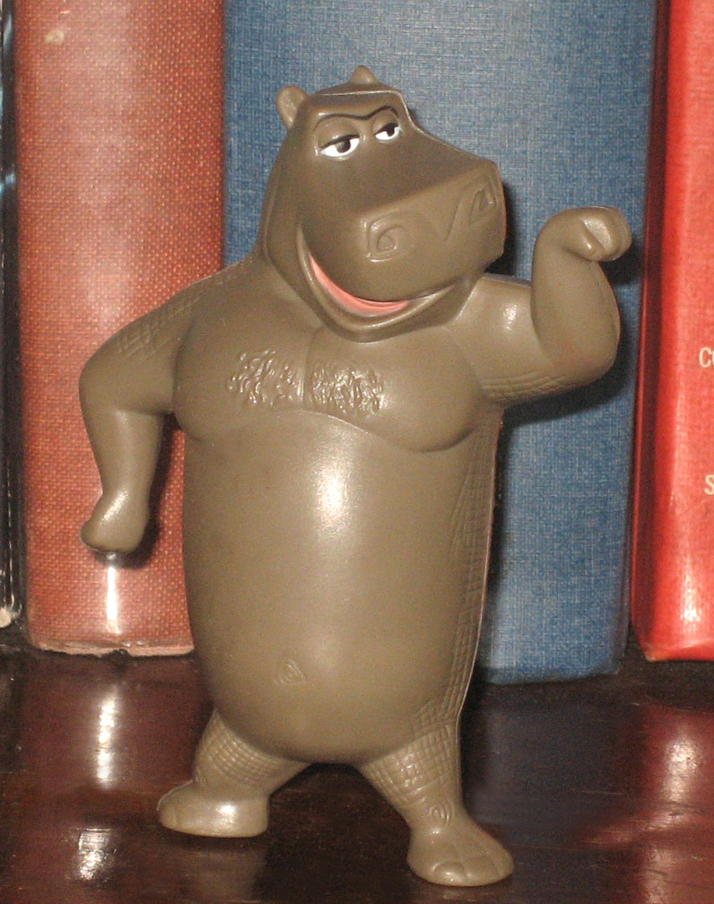 Percy's Fast Food Toy Stories : Hippo Male - Madagascar - McD
